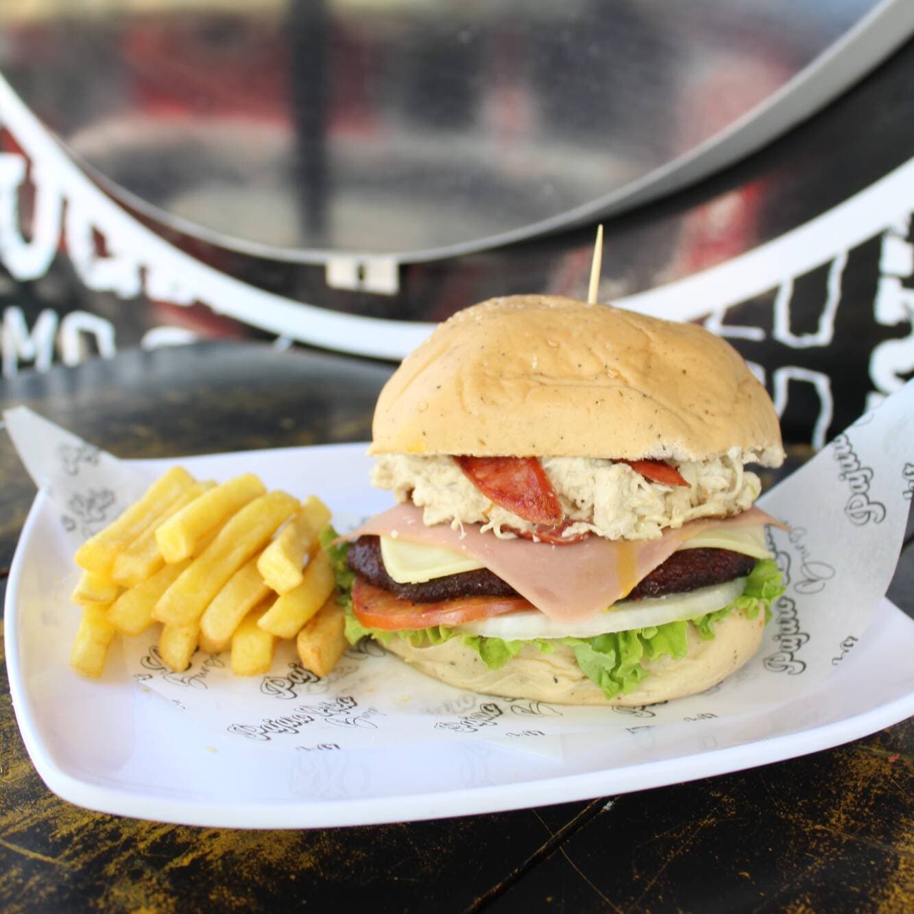 Hamburguesa Pollo