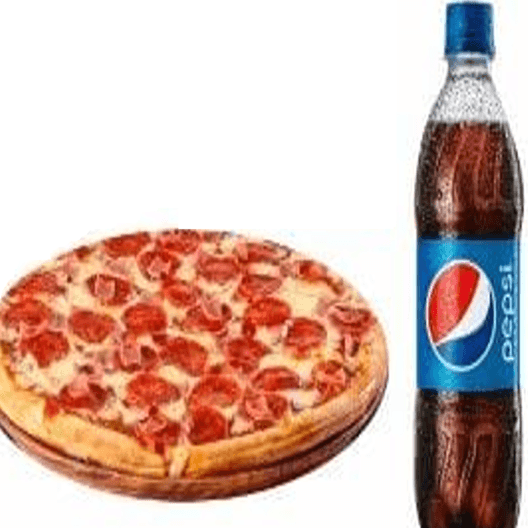 Pizza Personal + Pepsi 355ml *