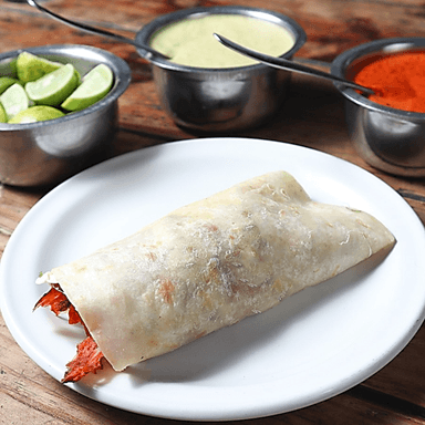 Taco de Pastor Con Queso Harina