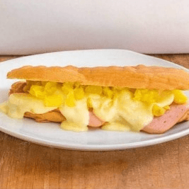 Sándwich Cubano Hawaiano