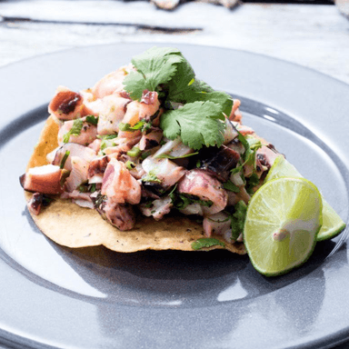 Tostada de Pulpo