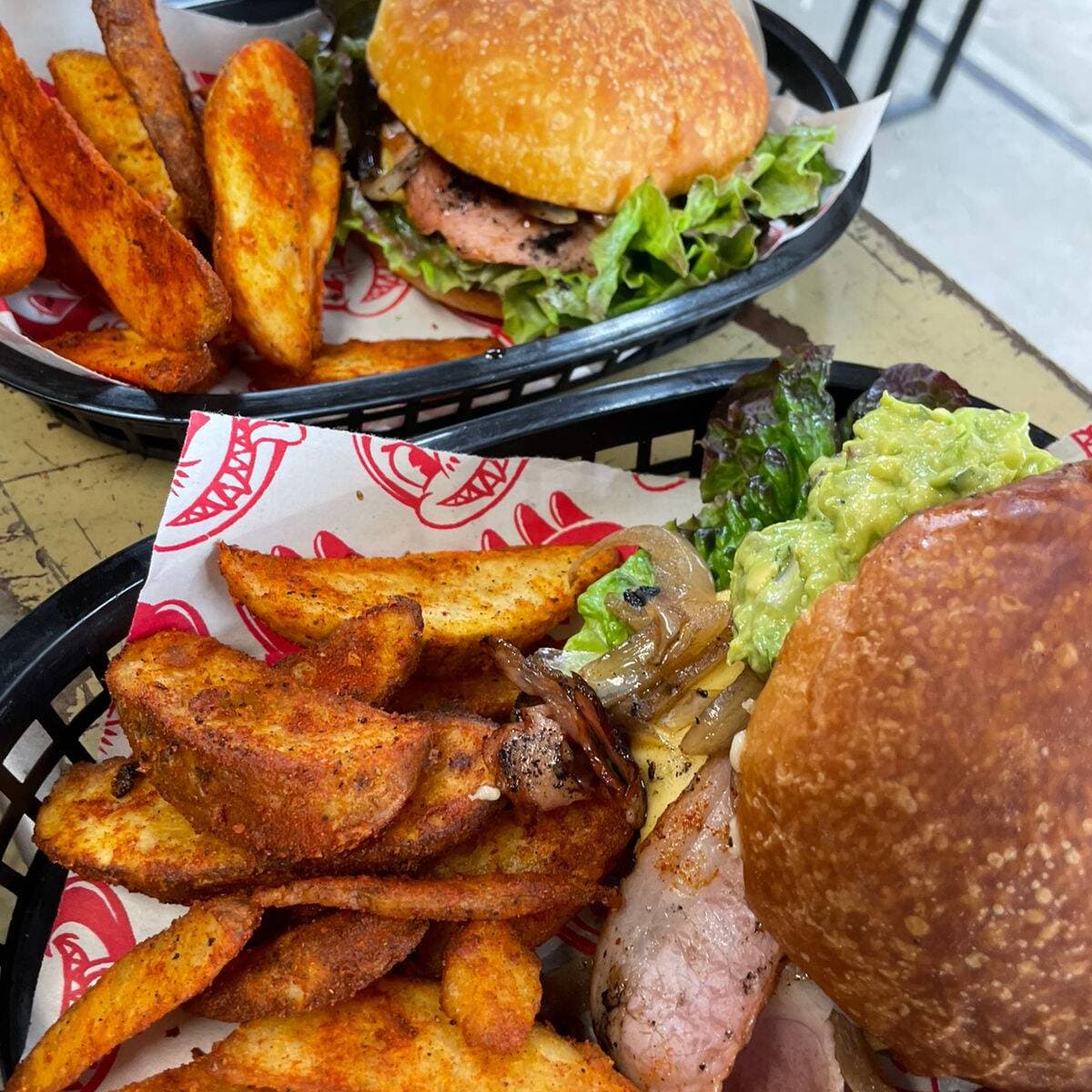 Burger Guacamole