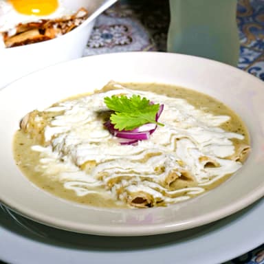 Enchiladas Suizas Verdes
