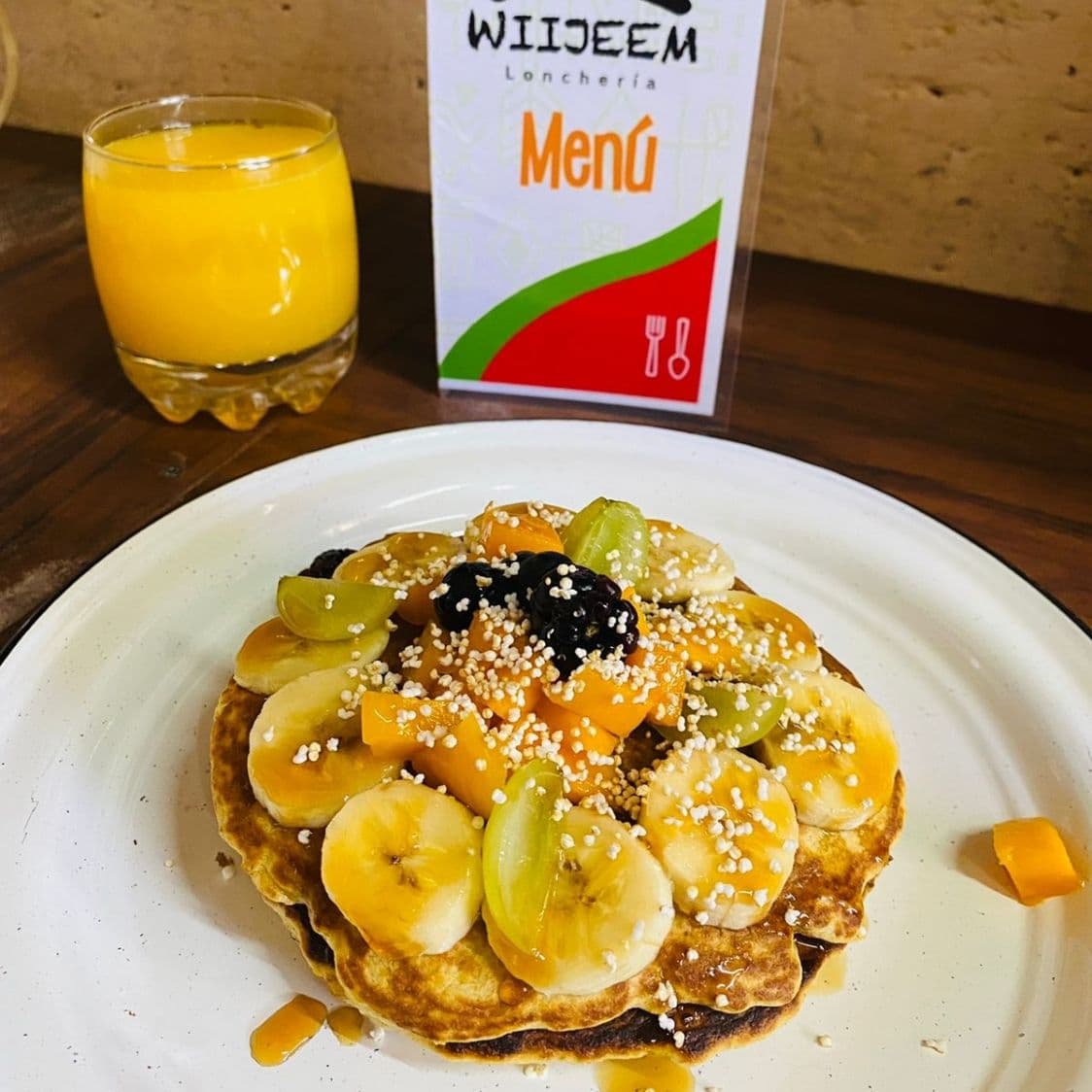 Hot Cakes con Mermelada