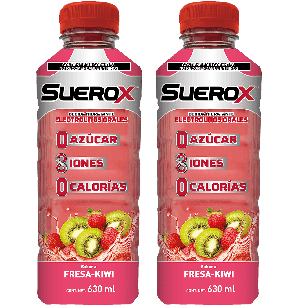 2 Suerox Fresa-Kiwi 630ml