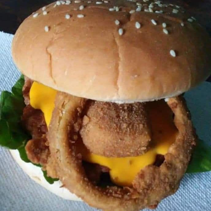 Hamburguesa Queso Manchego