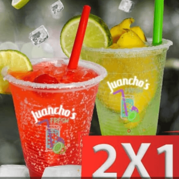 soda frutal 2x1