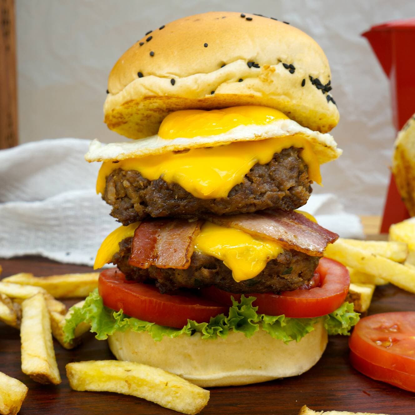 Hamburguesa Doble Carne