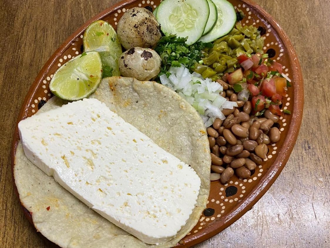 Taco Tortilla de Maíz de Panela