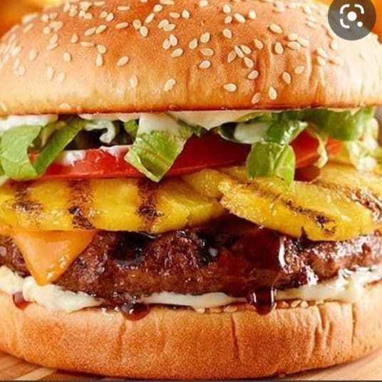 Hamburguesa Hawaiana