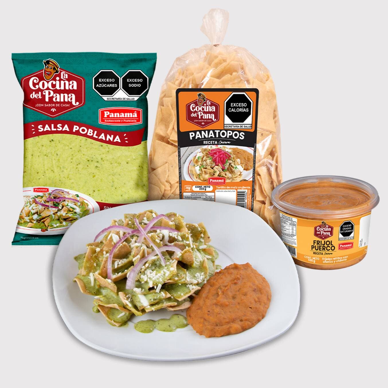 Combo Chilaquiles (5 Personas)