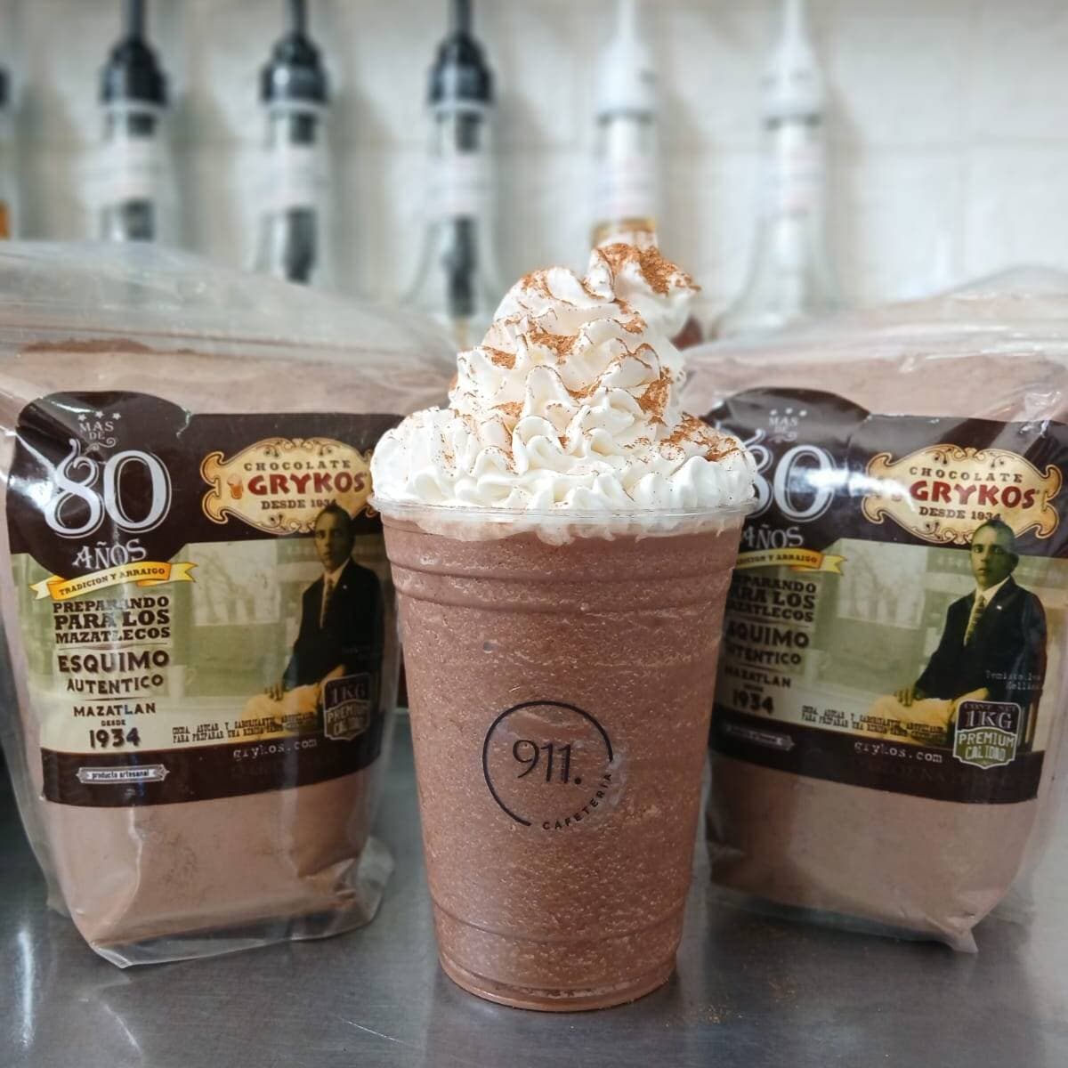 Frappé Chocolate Grykos (16 0nzas)