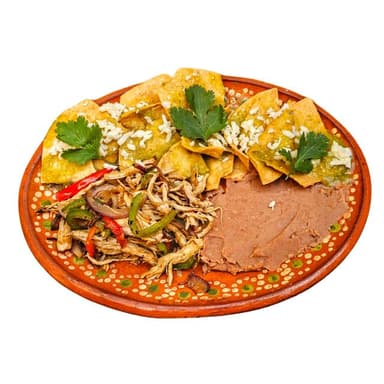 CHILAQUILES CHEVERES CON POLLO