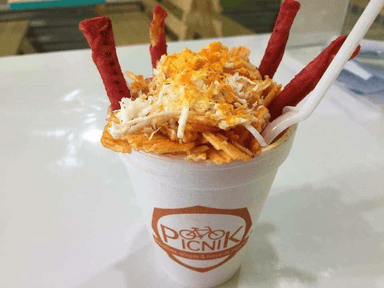 Elote Grande (2 Aderezos y 2 Frituras)