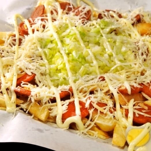 Salchipapa Especial.