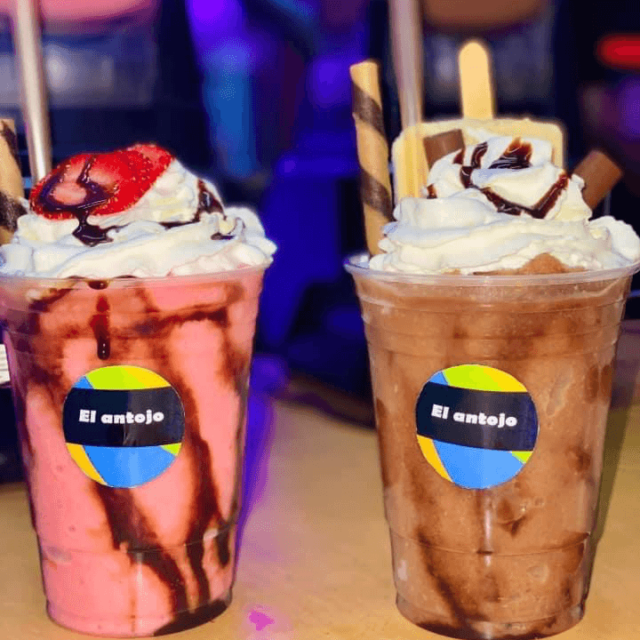 Frappé Fresa Milk