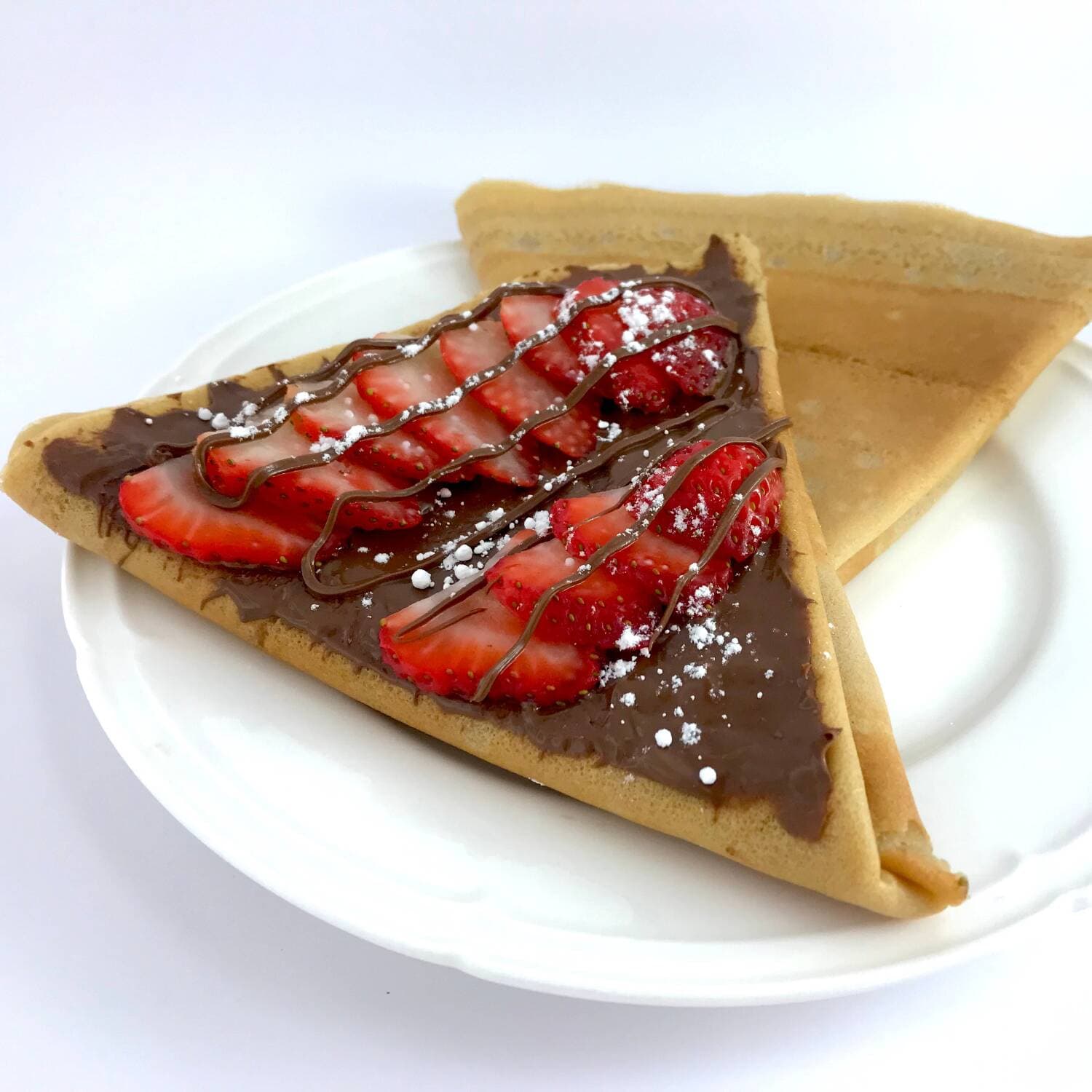 Crepa de Nutella con Fresas