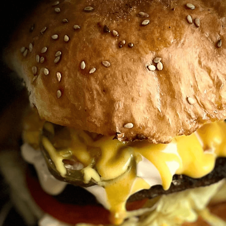 Hamburguesa de Arrachera
