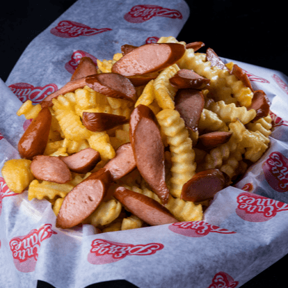 2 Salchipapas de Hotdog más 2 Gaseosas