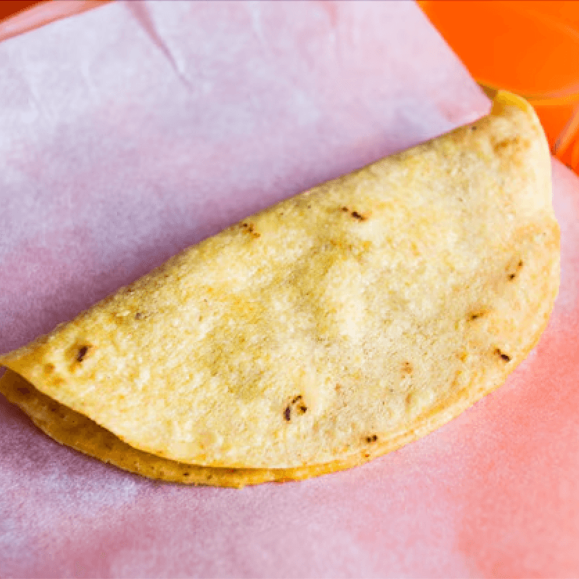 Quesadilla con Tortilla de Maiz