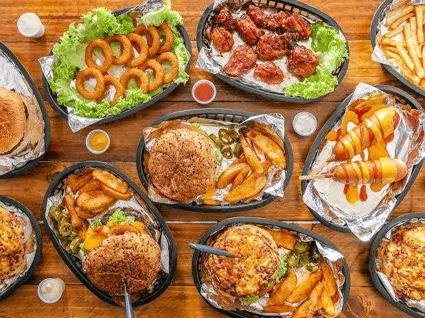 Navy burger
