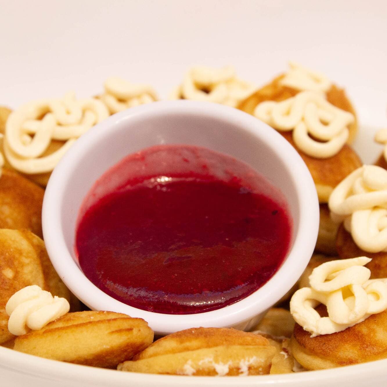 Mini-Hot Cakes con M. Fresa