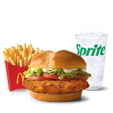 McCombo Pollo McCrispy Deluxe Pechuga Mediano