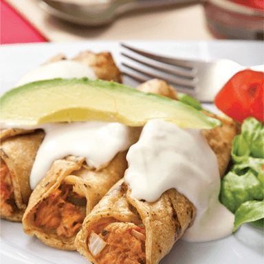 TACOS DORADOS DE ATUN