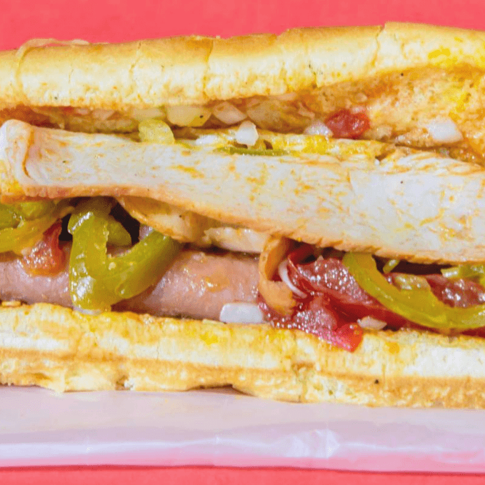 Hot Dog Con Tocino