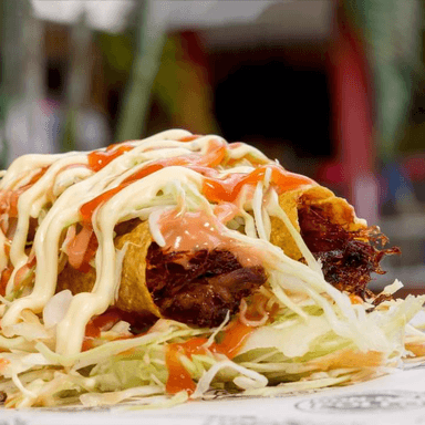 Taco Doble (carne,pollo)