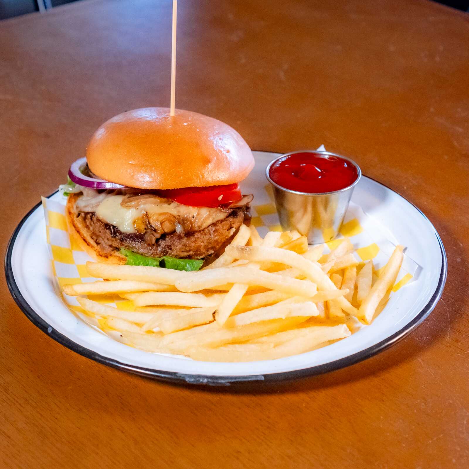 Hamburguesa de Champiñones