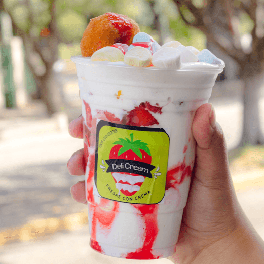 Fresas Con Crema Chica