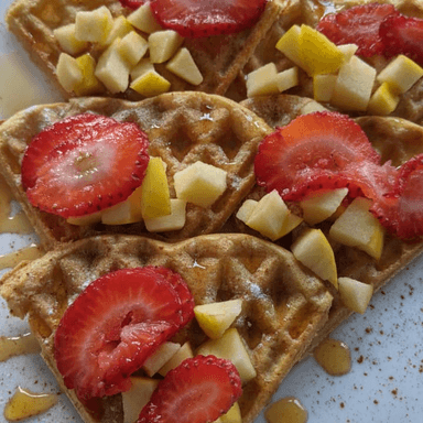 Waffle Atardecer