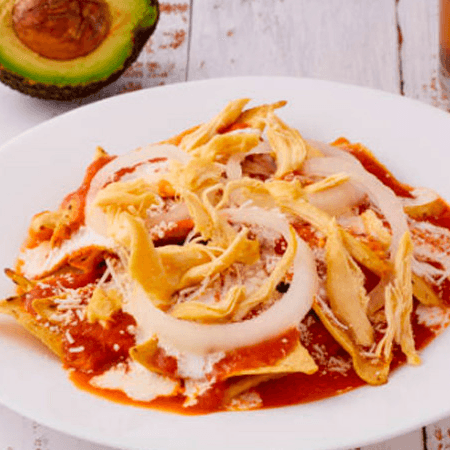 Chilaquiles Salsa Roja