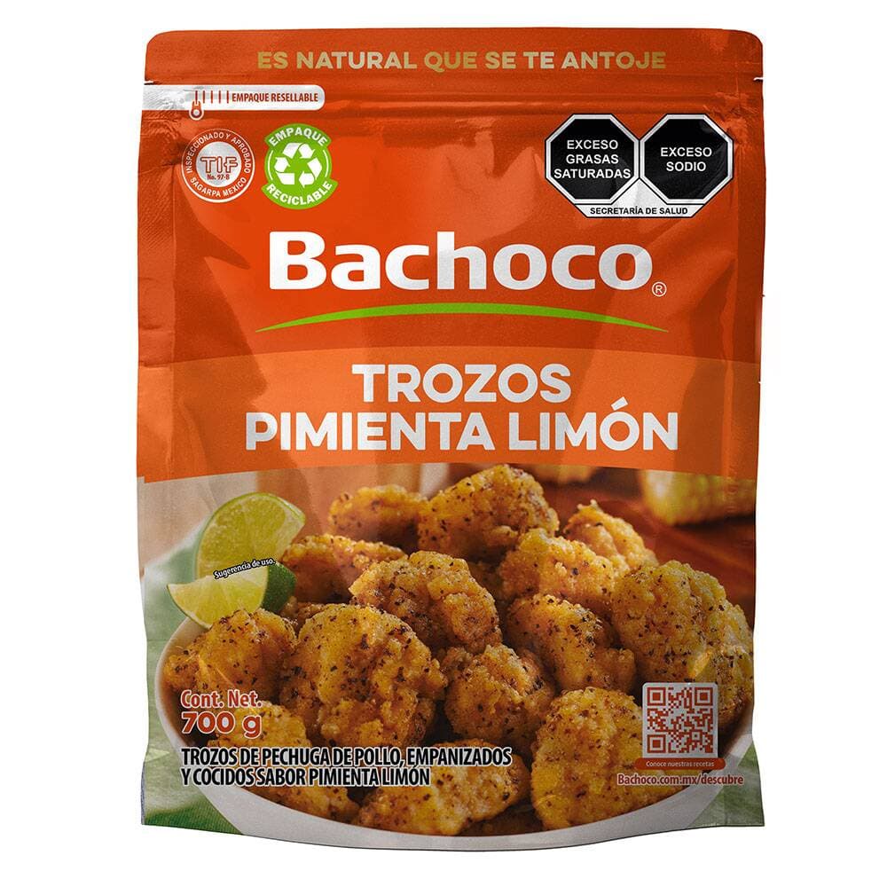 TROZOS DE PECHUGA PIMIENTA LIMON 700 GR
