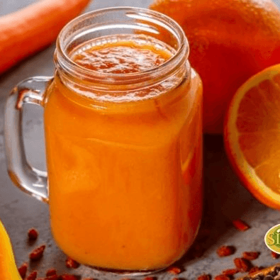 Licuado de Naranja y Papaya