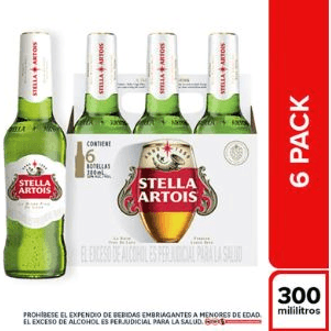 Stella artois 300 ml * 6