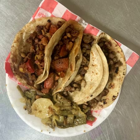 Orden de Tacos de Bistec