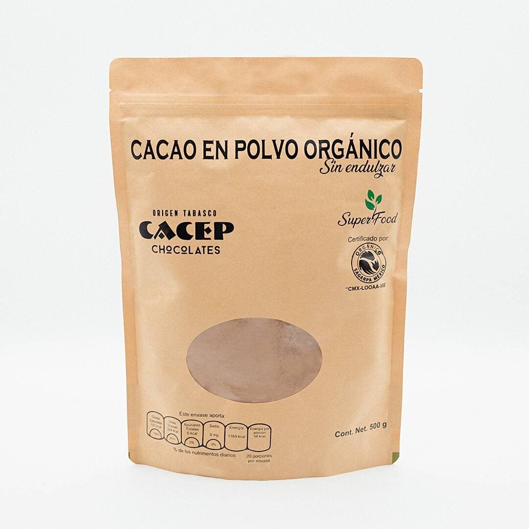 Cacao en Polvo Orgánico 500g