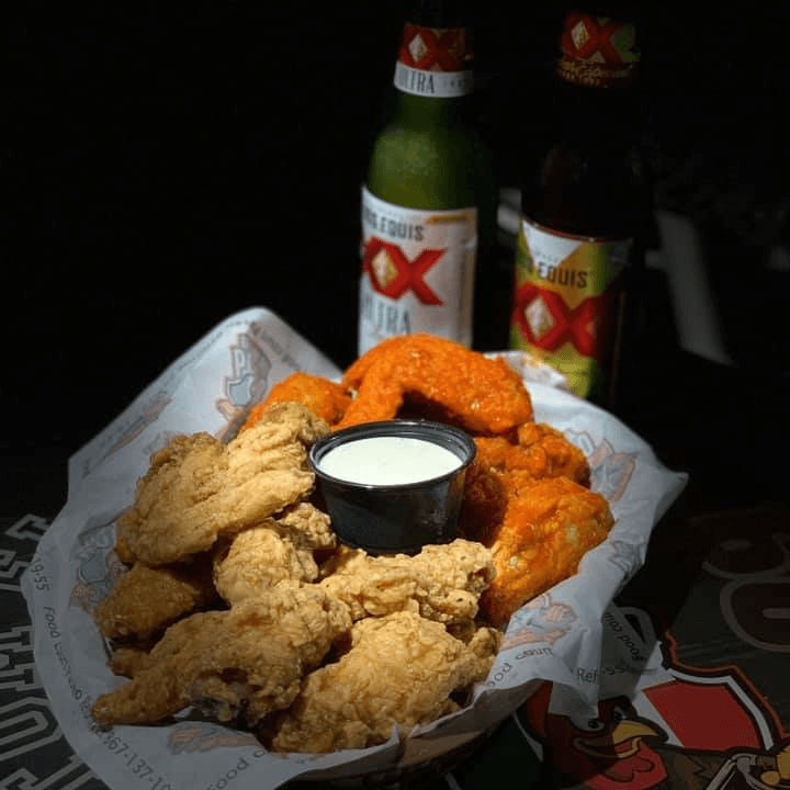 10 Alitas / Papas