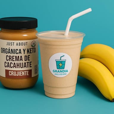 🥤 Maní Radiante: Día a Todo Ritmo  🍌⚡