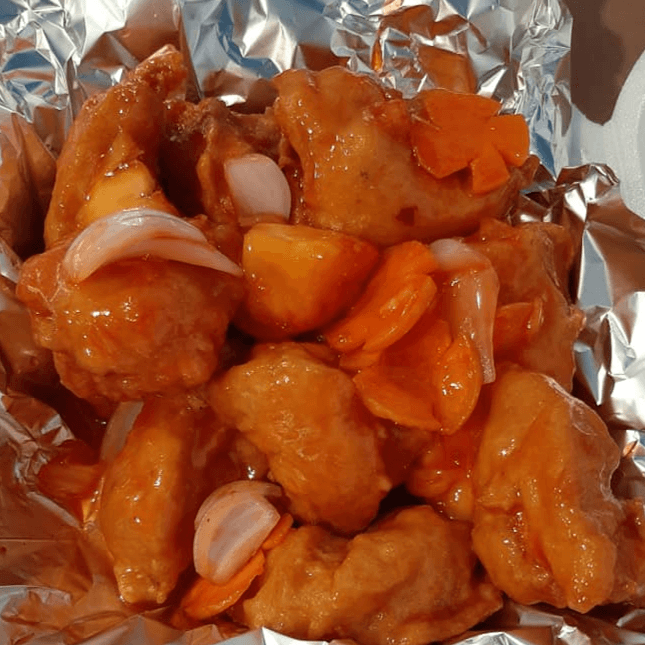 Agridulce con Pollo