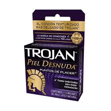 TROJAN PIEL DESNUDA PUNTOS DE PLACER