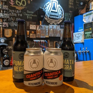 2 Fumatas Uk Stout & 2 Cuanticas Honey Ale Promo