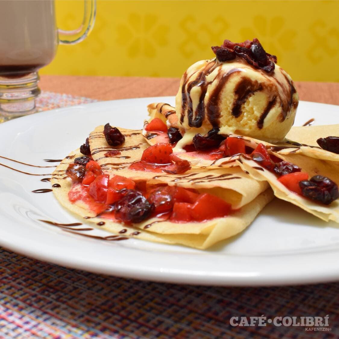 Crepa de Frutos Rojos