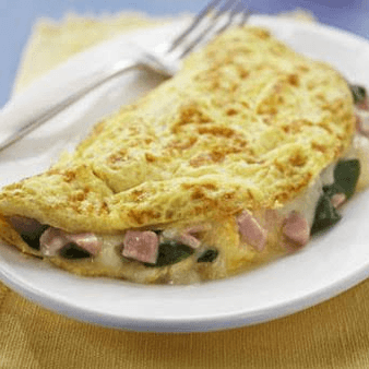 OMELETE CON  QUESO