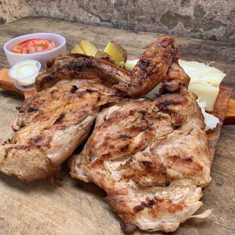 1/2 Pollo al Carbon