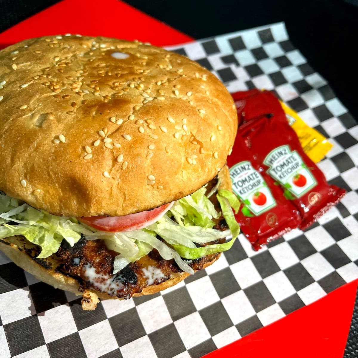 Hamburguesa tradicional