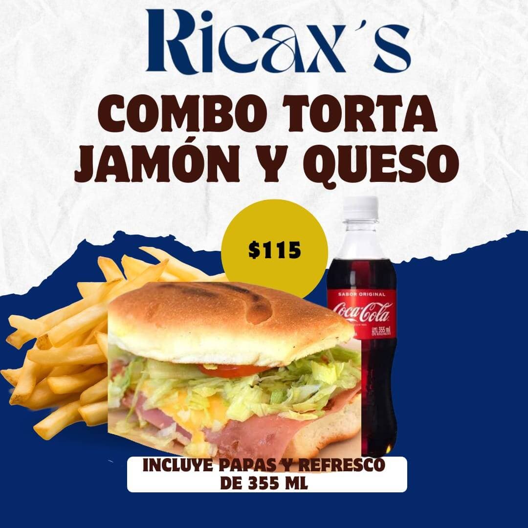 COMBO TORTA JAMON Y QUESO