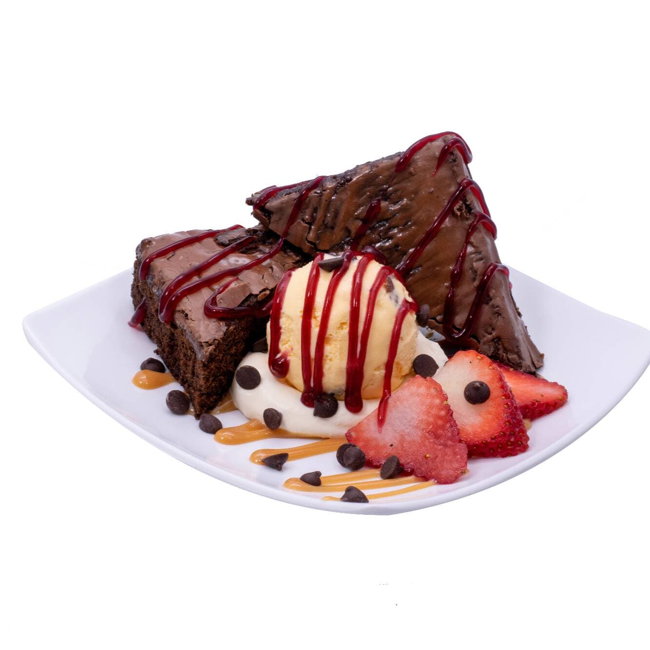 Brownie con Helado